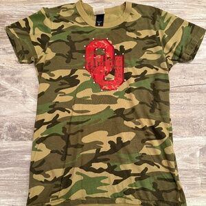 University of Oklahoma Camo T Shirt